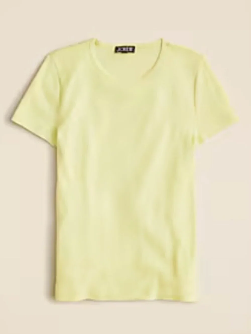 J.Crew Fine Rib Short Sleeve T-Shirt